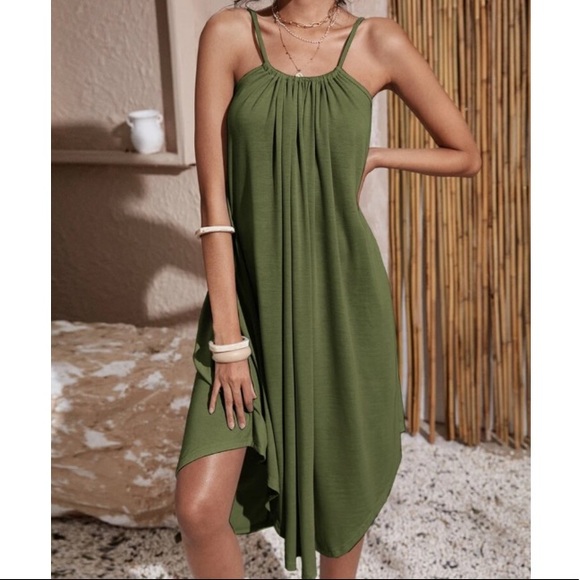 Boho tie back cami dress - Picture 6 of 16